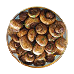 Double Garlic Mushrooms 